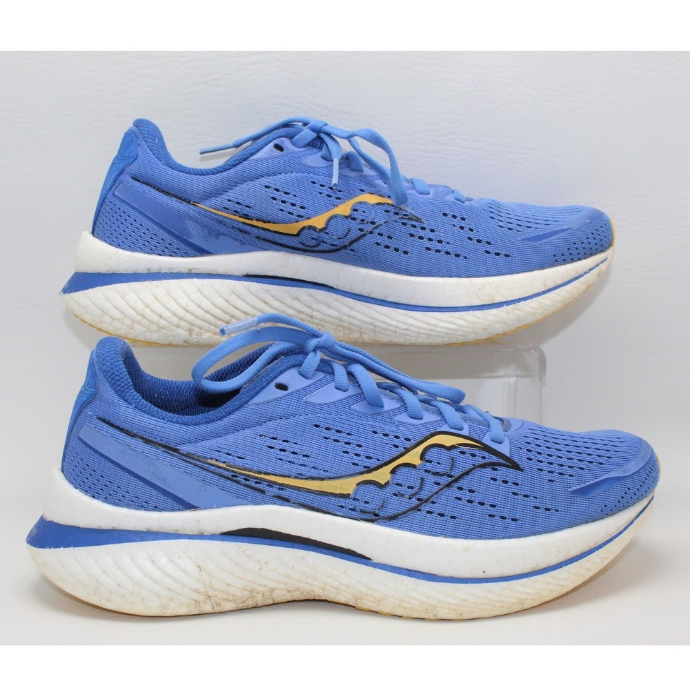 Saucony Endorphin Speed 3 Women 9.5 Blue Yellow Running Shoes S10756-30